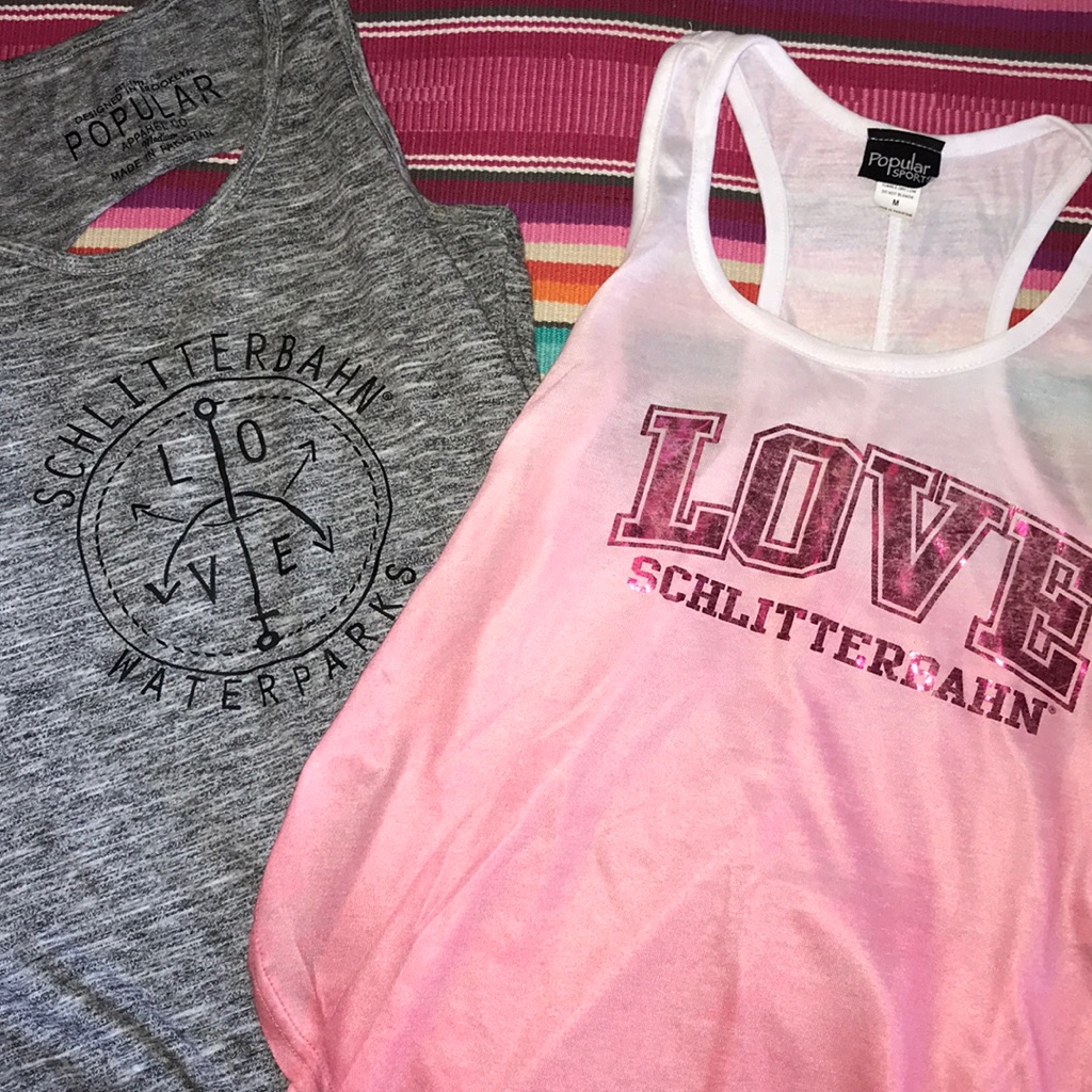 Schlitterbahn Duo Tank Tops